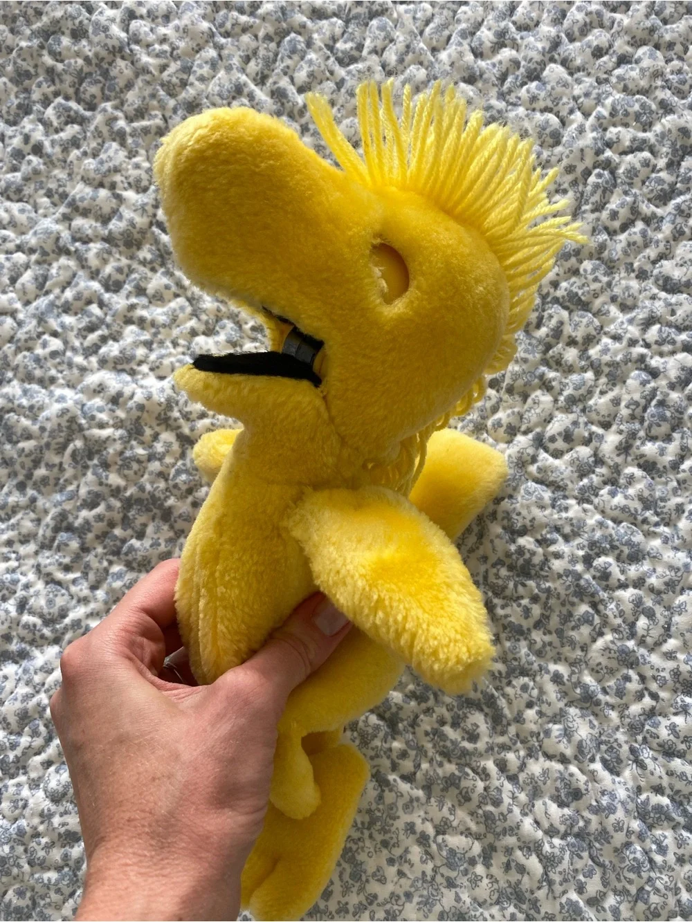 Vintage Peanuts Woodstock Stuffed Animal- Moves it’s wings and squeeks